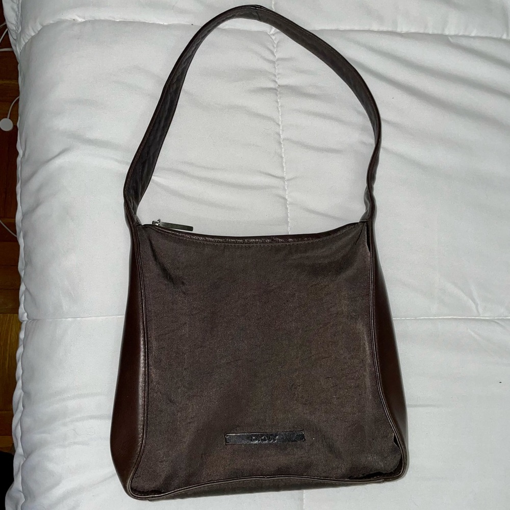 DKNY Vintage Brown Shoulder Bag